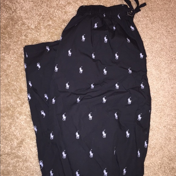 polo logo pants